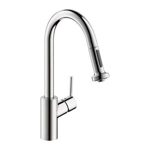 Hans Grohe Talis S SemiArc 2-Spray Pull-Out 04247 0... Instruction Manual Hans Grohe Talis S SemiArc 2-Spray Pull-Out 04247 0... Instruction Manual