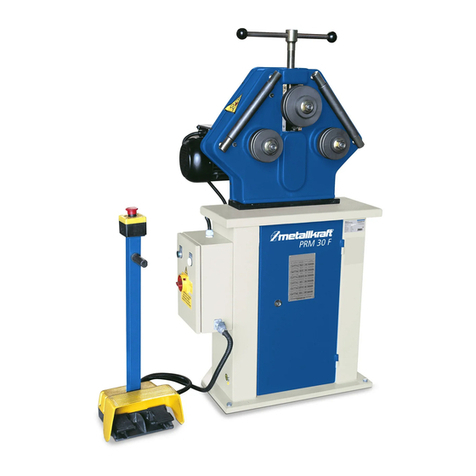 Metallkraft PRM 30 F operating instructions