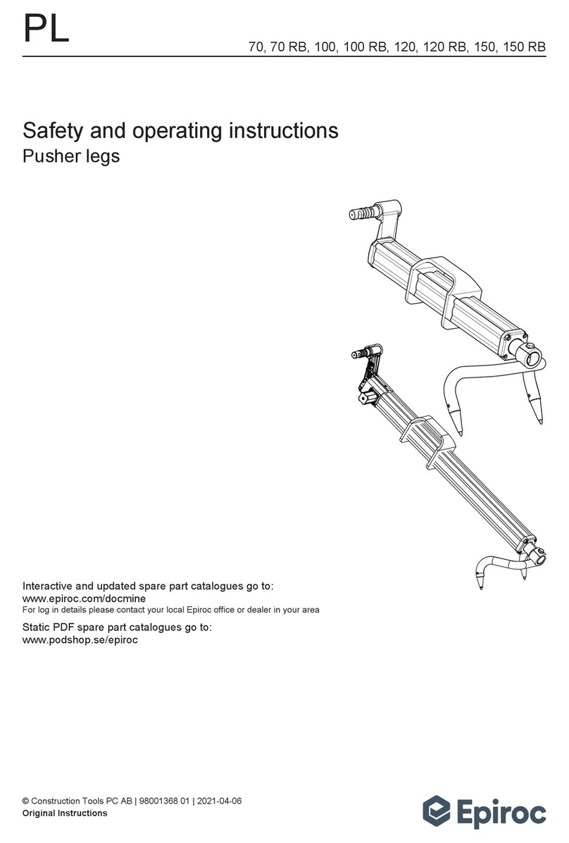 Epiroc 70 Maintenance and service guide