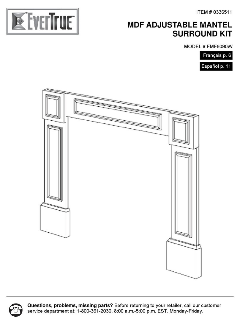 LOWE'S EverTrue MDF FMF8090W manual