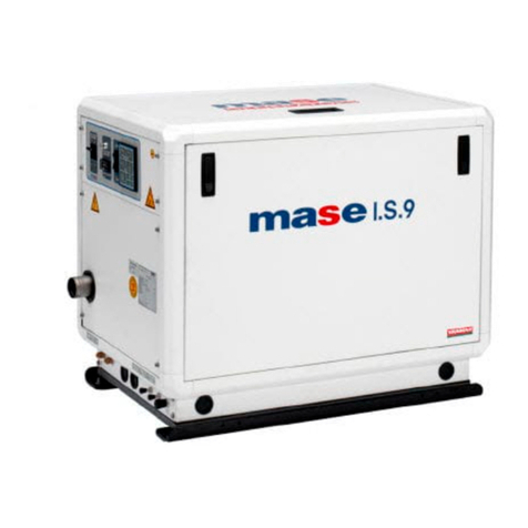 Mase Generators IS 9 Use, maintenance and installation manual Mase Generators IS 9 Use, maintenance and installation manual