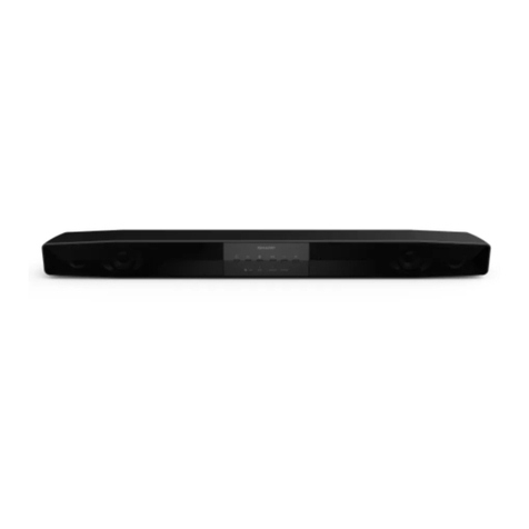 Sharp HT-SB116 User manual Sharp HT-SB116 User manual