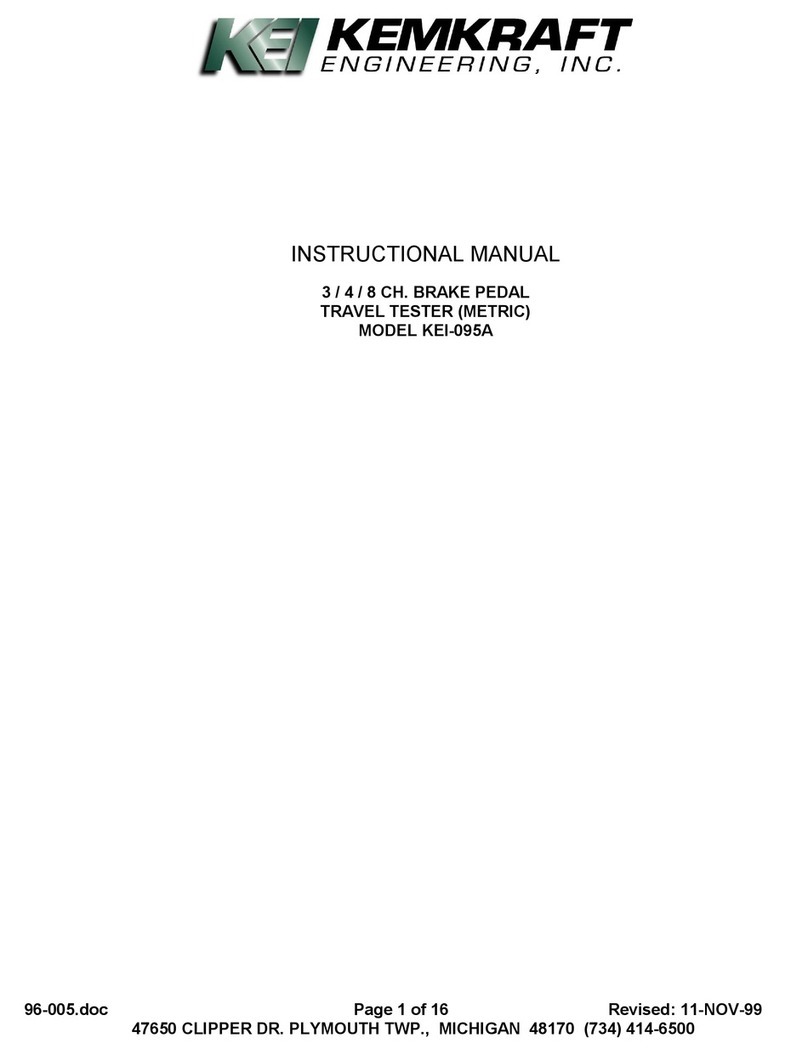 KEMKRAFT KEI-095A Instructional manual