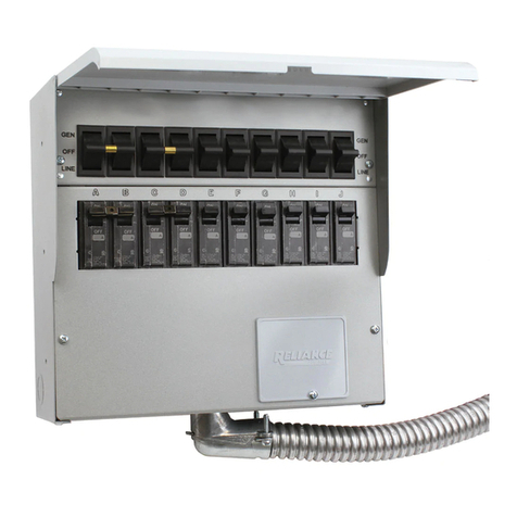 Reliance 310 installation instructions