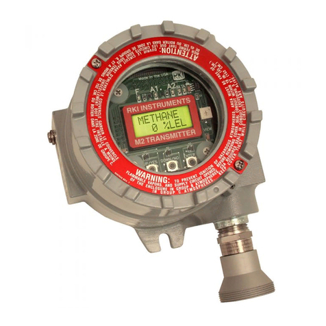 RKI Instruments 65-2619RK-CH4-4 Operator's manual RKI Instruments 65-2619RK-CH4-4 Operator's manual