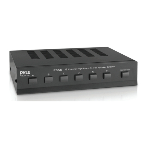 Pyle PSS6 User manual