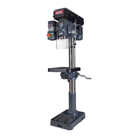 Dake SB-250V Operating and maintenance manual