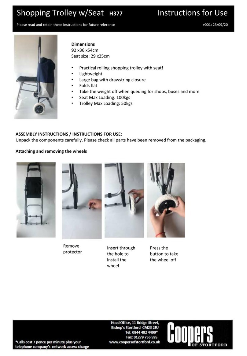 Coopers of Stortford H377 User manual