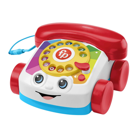 Fisher-Price Chatter Telephone HGJ69 owner's manual
