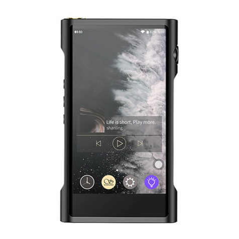 Shanling M8 quick start guide