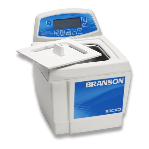 Branson 1800 Operator's manual