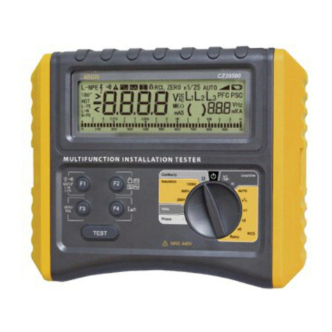Aegis CZ20500 operating manual