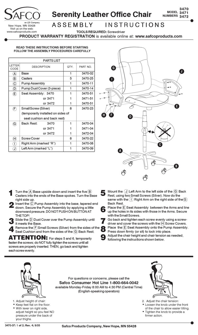 LDI SAFCO 3470 User manual LDI SAFCO 3470 User manual