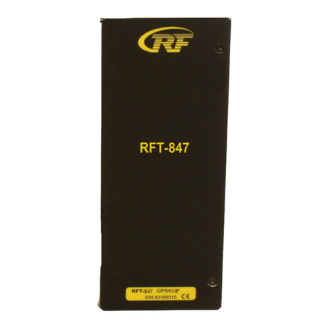 RF RFT-847CI user manual
