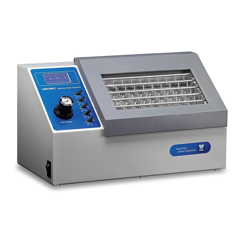 Labconco RapidVap 73200 Series User manual