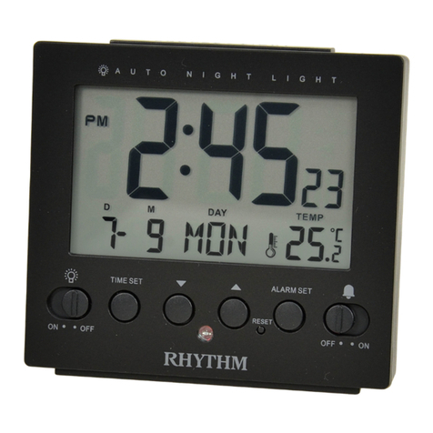 RHYTHM LCT099NR02 quick start guide