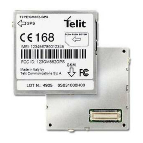 Telit Wireless Solutions GM862GPS Series Design guide Telit Wireless Solutions GM862GPS Series Design guide