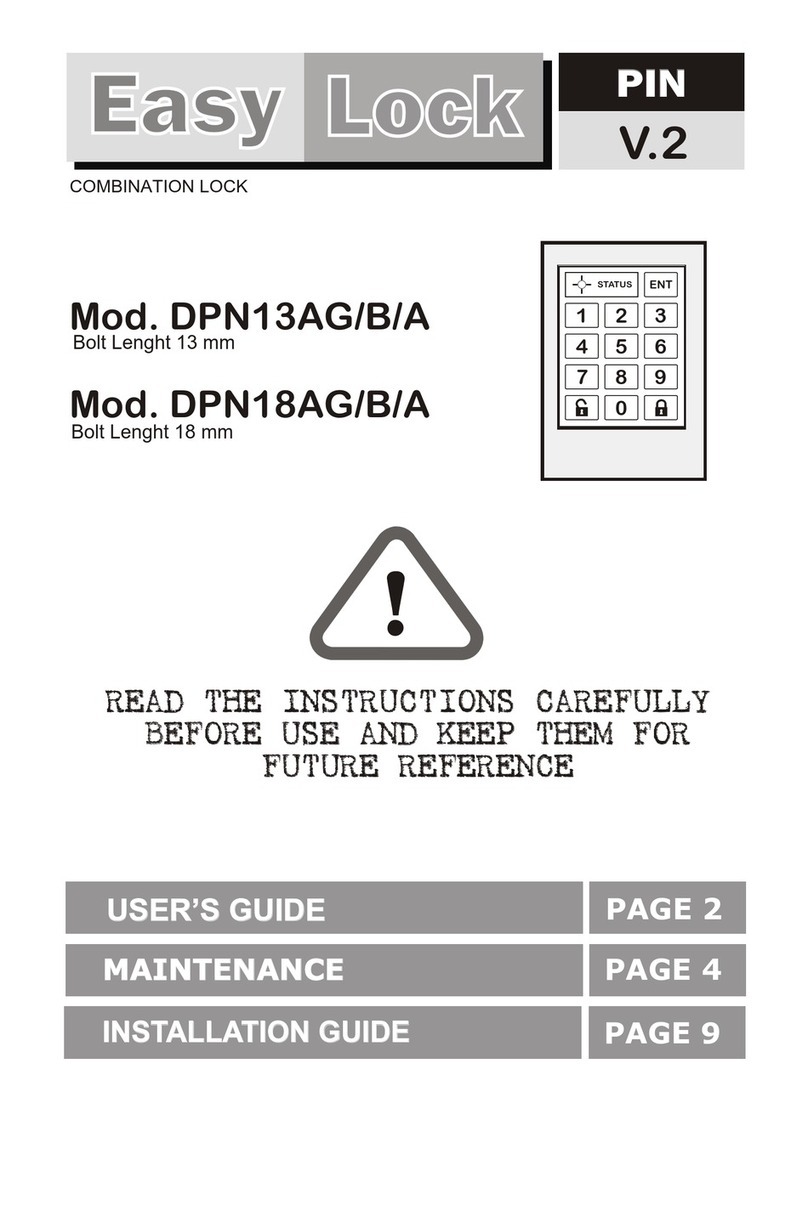 Digitron Easy Lock DPN13AG user guide