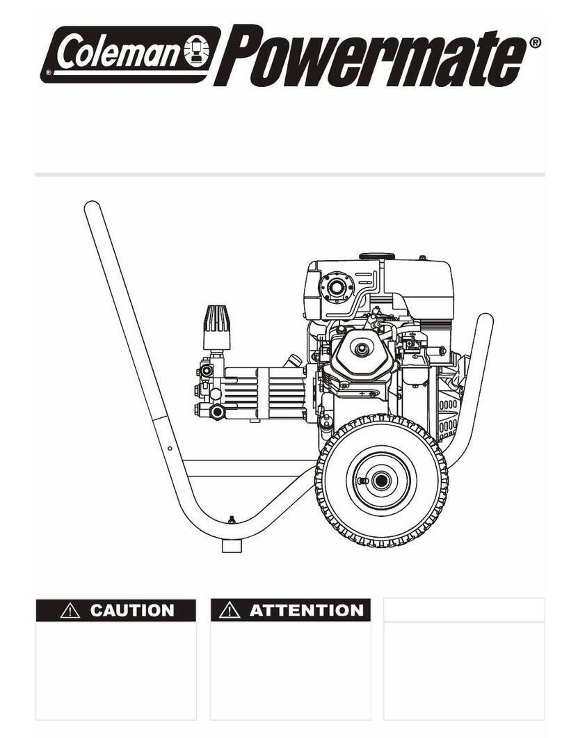 Coleman Powermate PW0923200 INSERT User manual