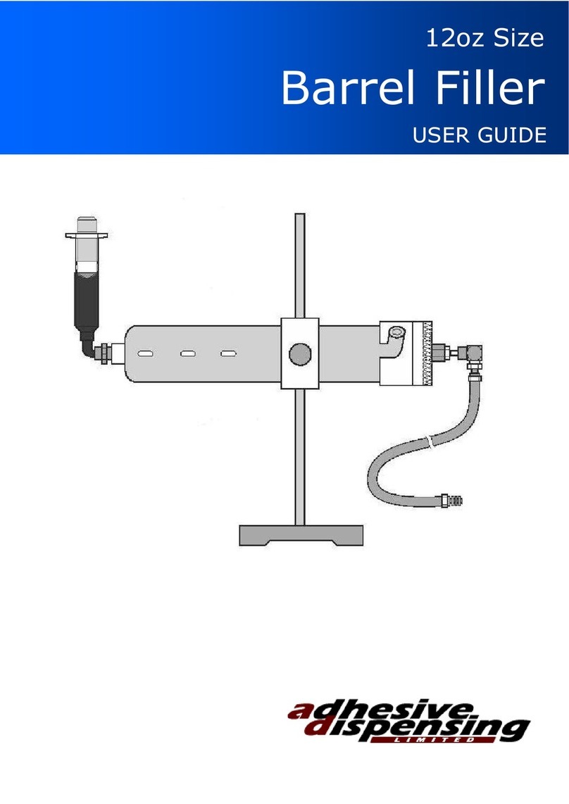 Adhesive Dispensing 12oz user guide Adhesive Dispensing 12oz user guide