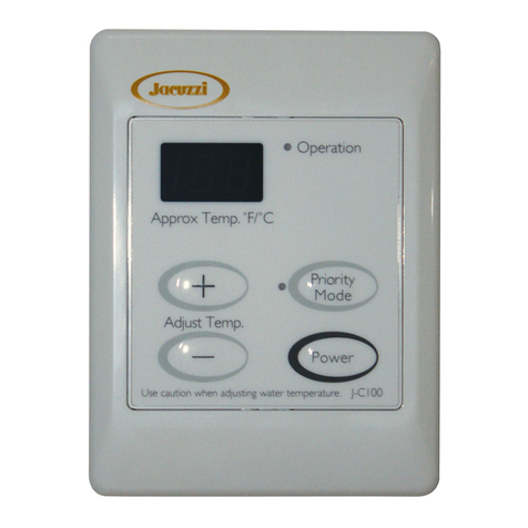 Jacuzzi J-C100 quick start guide