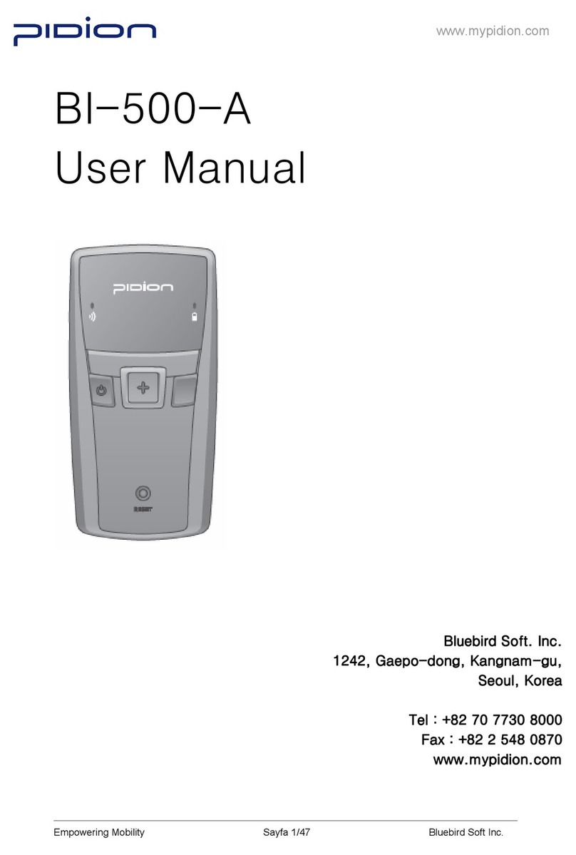 Pidion BI-500-A user manual