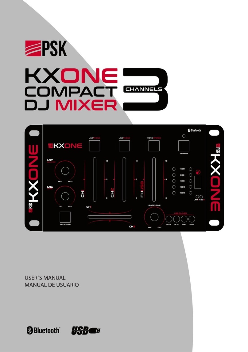 PSK KXONE user manual