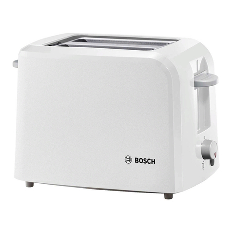 Bosch TAT3A G Series User manual