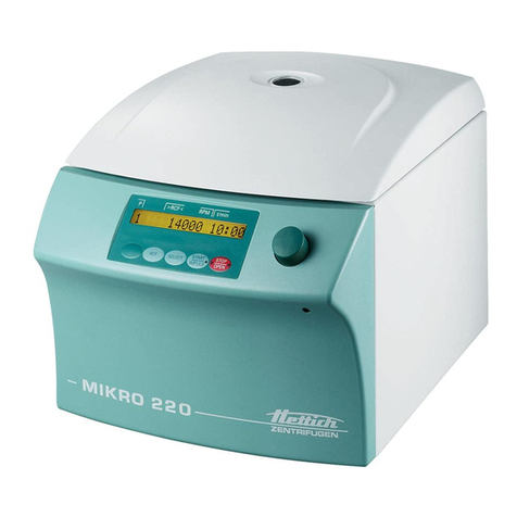 Hettich MIKRO 220 User manual