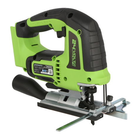 GreenWorks JSD401 Operator's manual