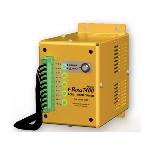 Genesis t-Boss 7400 Quick start user guide