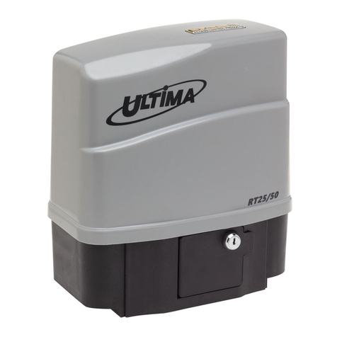 Ultima RT25/50 Installation & user manual