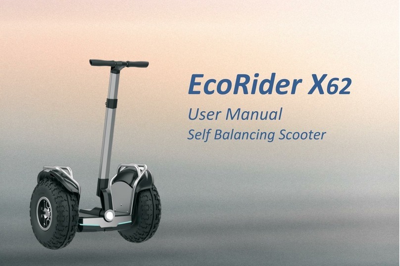 Ecorider X62 user manual