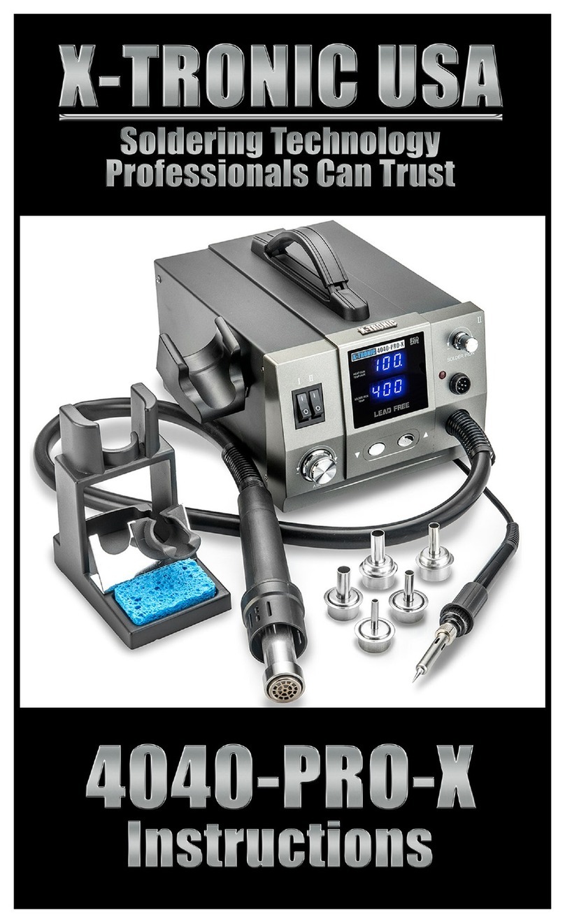 XTRONIC 4040-PRO-X instructions