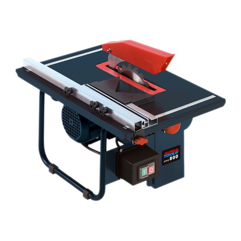 Alpha tools ATKS 800 operating instructions