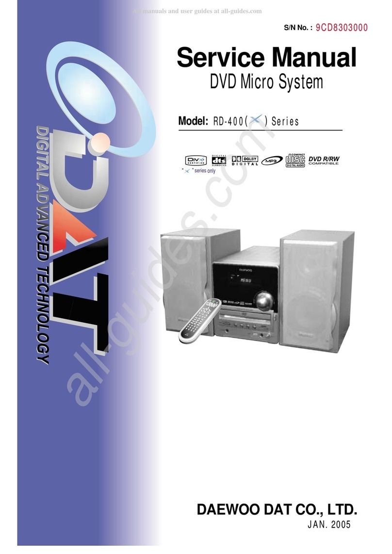 DAT RD-400 Series User manual