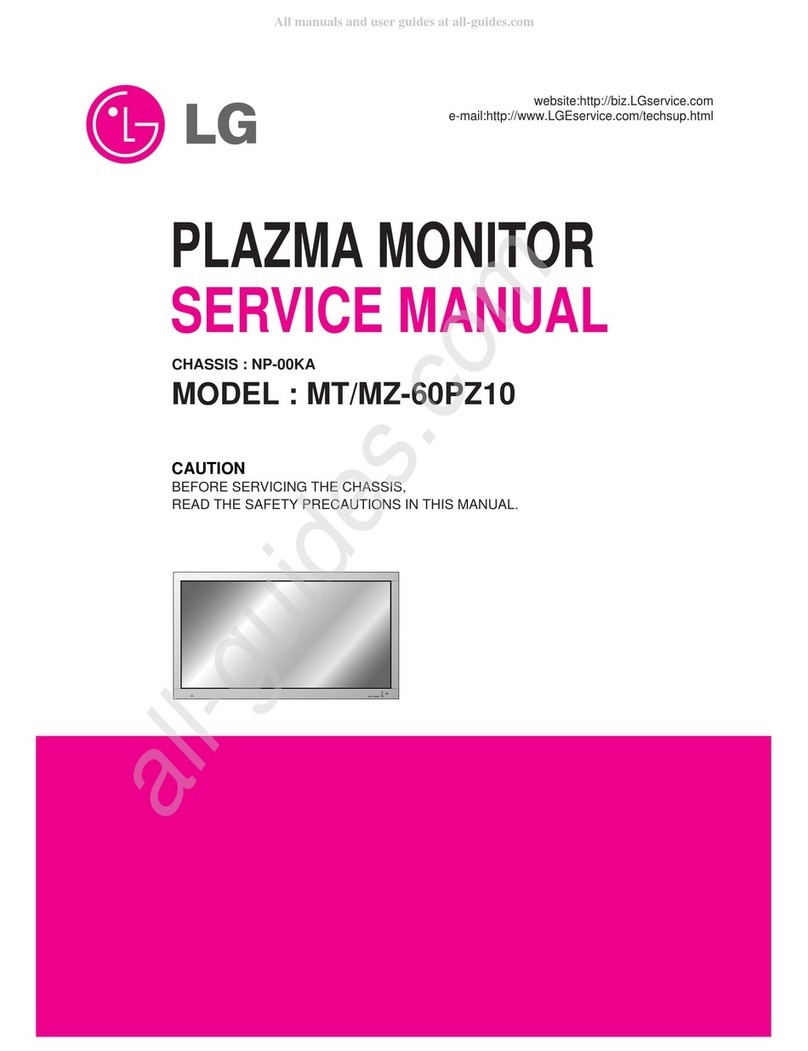 LG MT-60PZ10 User manual