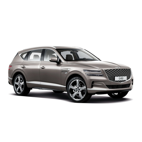 Genesis GV80 Specification sheet Genesis GV80 Specification sheet