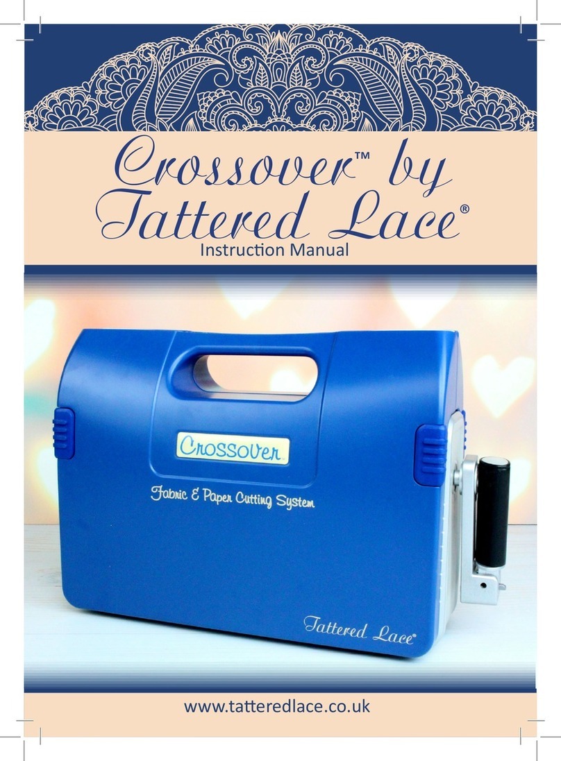 tattered lace Crossover instruction manual
