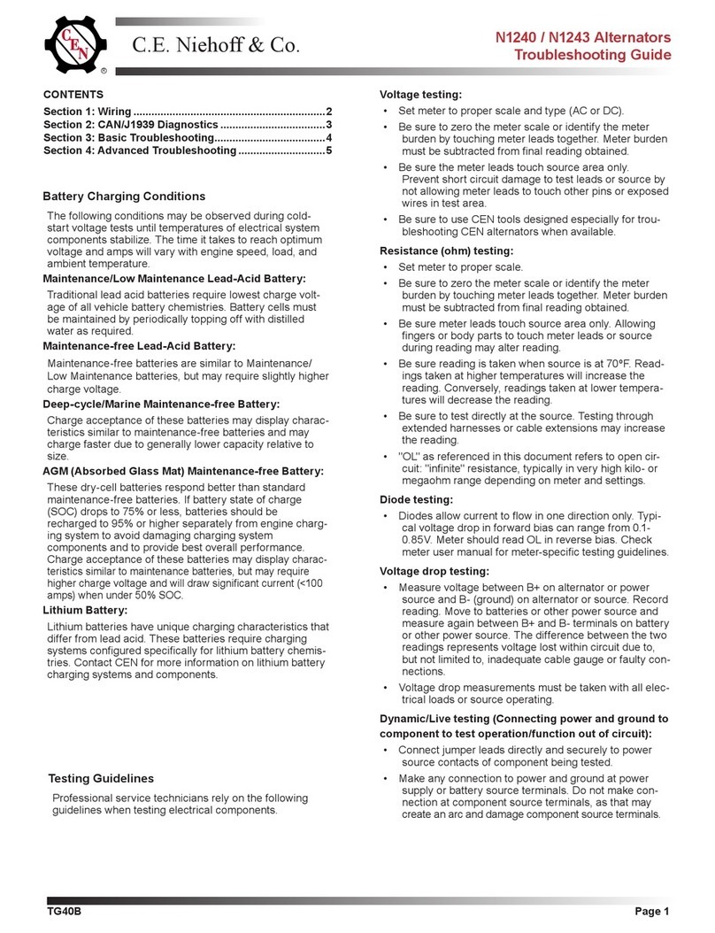 Cen N1240-3 troubleshooting guide