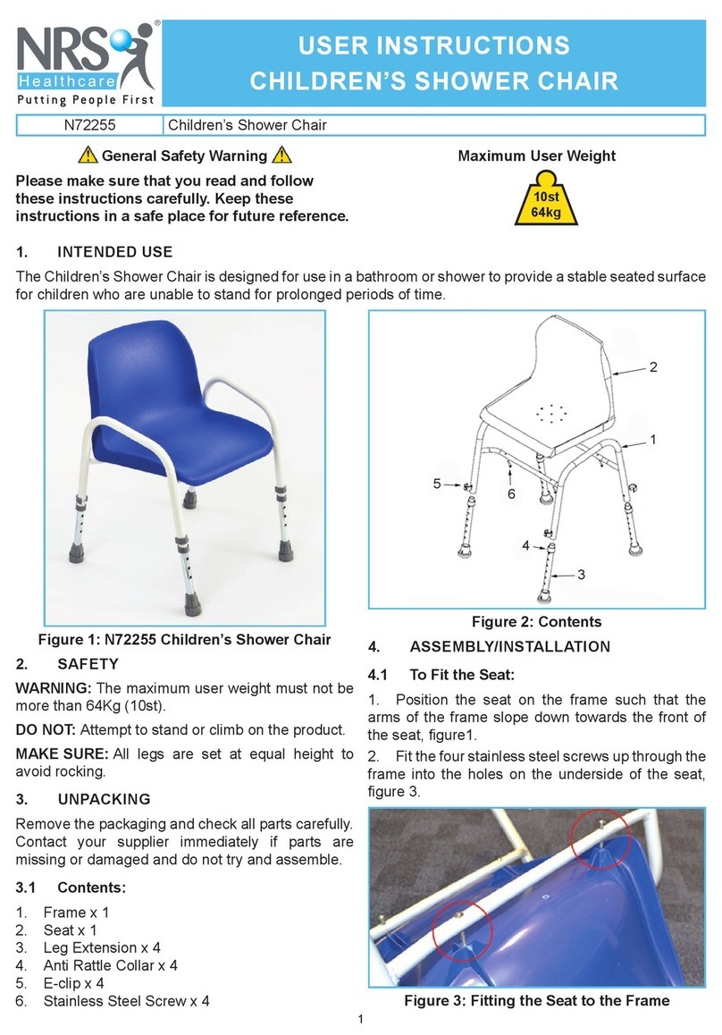 NRS Healthcare N72255 User instructions