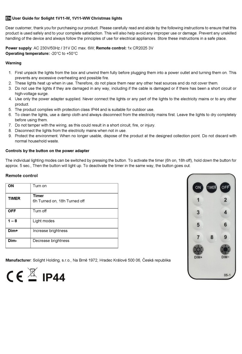 Solight 1V11-W user guide