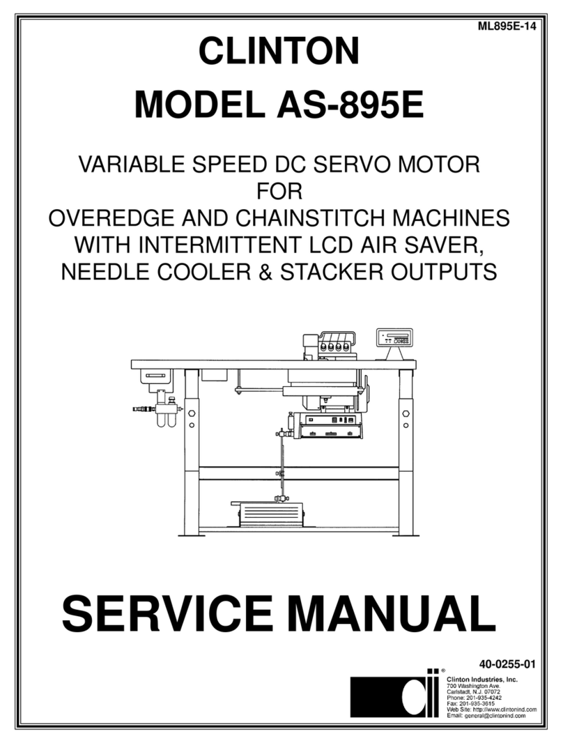 Clinton AS-895E Service manual