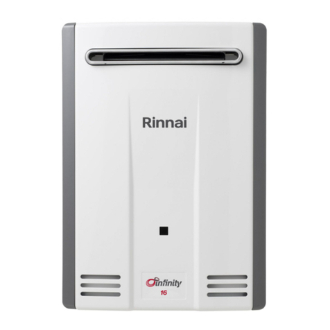Rinnai Infinity 26 Touch User manual