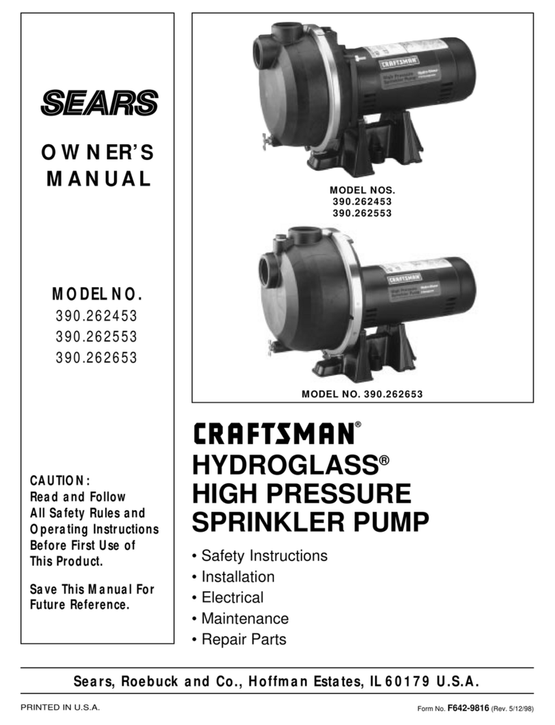 Sears CRAFTSMAN 390.262453 User manual
