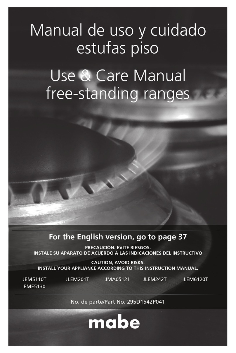 mabe JEM5110T Use & care manual