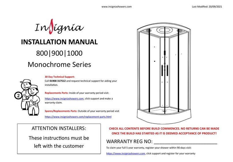 Insignia Monochrome Series installation manual