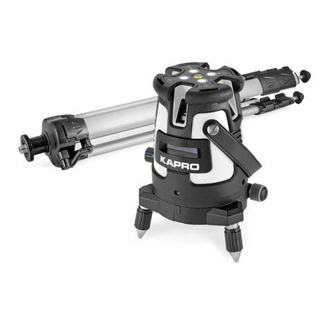 Kapro PROLASER ALL-LINES 875 GREEN user manual