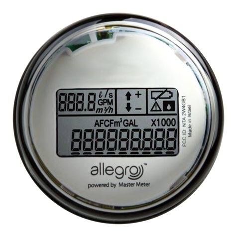 Master Meter Allegro Pit User manual