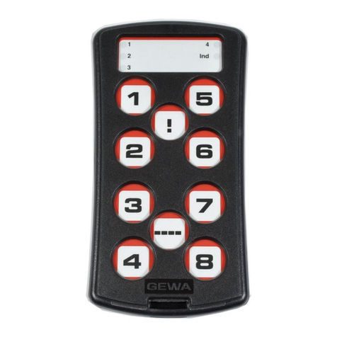 Abilia Gewa Control 10 User manual Abilia Gewa Control 10 User manual